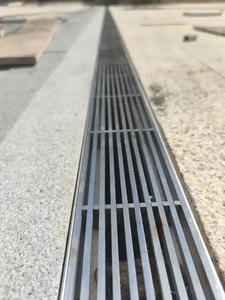 <span class=keywords><strong>GREENTECH</strong></span> ranurado baja absorción de agua permeabilidad canal lineal drenaje polímero canal de hormigón - Product Image 2