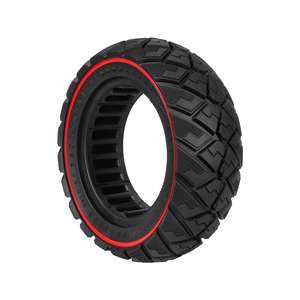 Neumático Sólido Ulip 9x3.0-5.5 con Banda de Rodadura de Diamante y Línea Roja, Neumático Todoterreno de 9 Pulgadas 9*3.0-5.5, Neumático de Panal para Todo Terreno - Product Image 4