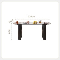 Ensembles de meubles de jardin modernes pour l'extérieur, en bois massif, pour salon, avec table et chaises en rotin tressé