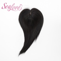 Topper V-loop en forme de V, extension de cheveux à clipser, cheveux humains Remy, toupet à nœuds en V, extensions de cheveux invisibles sans couture à clipser