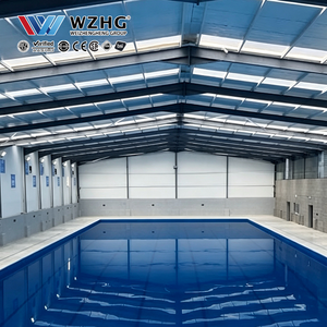 Bâtiments aquatiques commerciaux avec structures en acier préfabriquées pour les clubs de fitness et les opérateurs de cours de natation - Product Image 1
