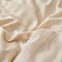 Ensemble de literie en coton et lin de classe A, tissu en coton pur, style géométrique simple, ensemble 4 pièces, drap de lit, tailles personnalisées disponibles