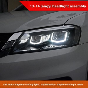 Nuevas Luces LED Duales U de Conducción Diurna para Modelos Langjing 121314, Conjunto de Faros Modificados con Lente, Color 6000k, Faros LED Nuevos - Product Image 3