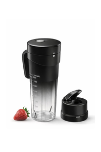 Vaso <span class=keywords><strong>Mezclador</strong></span> Portátil de Alta Calidad, Recargable por USB, 470 ml, 6 Cuchillas, Mini Licuadora de Frutas, Exprimidor Manual, Batidora de Smoothies con Pajita - Product Image 6