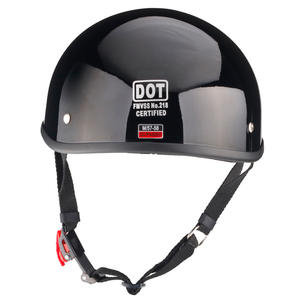 Unisex DOT Motorcycle Helmet ABS Half Polo Helmet Open Face for All Seasons with Customizable Logo - Product Image 4