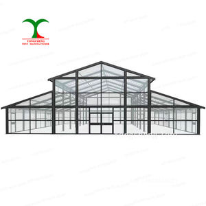 Tente chapiteau d'<span class=keywords><strong>exposition</strong></span> de mariage de luxe pour événements Tente atrium à cadre noir avec grande tente 1000 places - Product Image 6