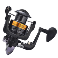 Bobine en métal de haute qualité 5.1:1 moulinet de pêche en mer profonde pour poissons moulinet de pêche en eau salée