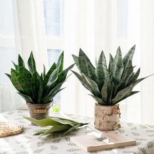 Planta Artificial de Lirio Piel de Tigre en Maceta, de Alta Calidad, Ecológica, Reciclable, 33 cm, Verde, para Hogar, Boda, Oficina, Acción de Gracias - Product Image 1