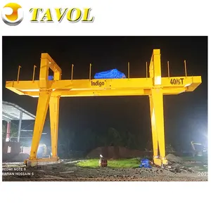 Tavol Box-Typ Doppelgitter Schiene Reisegatterie-Kran 20 Tonnen 30 Tonnen 50 Tonnen