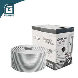 <span class=keywords><strong>Cable</strong></span> de Red UTP Cat5e de 23 AWG, 305 Metros, para Exteriores, <span class=keywords><strong>Cable</strong></span> de <span class=keywords><strong>Ethernet</strong></span> Subterráneo - Product Image 1