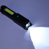 Pour QXMOVING Mini LED Zoom lampe de poche extérieure étanche COB Camp lampe petite USB Rechargeable Camping torche lumière