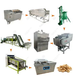 Volle Automatische Automatisierten Cashew Mutter Cashew Verarbeitung Maschine