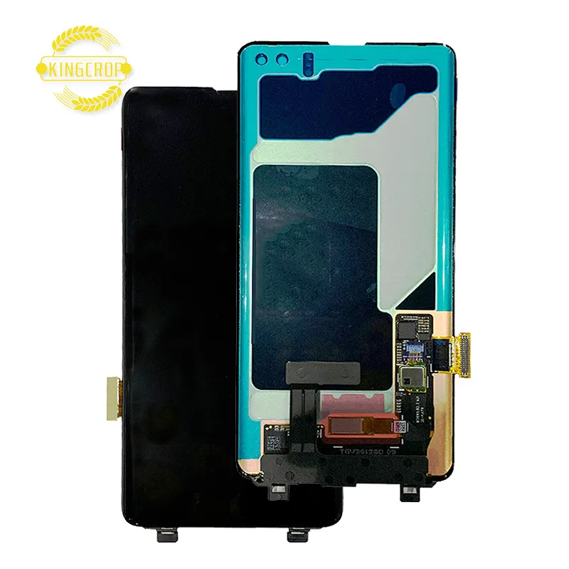 Mobile phone lcd For samsung galaxy S10 plus display touch screen digitizer ,for galaxy s10+ SM-G975F lcd s10 plus lcd display