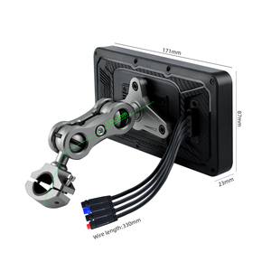 Waterproof IP67 6.25 Inch HD <b>IPS</b> Screen GPS Navigation Wireless Android Auto Motorcycle Wireless Carplay Screen Motor CarPlay - Product Image 3
