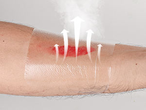 Apósitos Transparentes Personalizados de Material PU para Catéteres <span class=keywords><strong>IV</strong></span>, Apósitos para Heridas, Películas Adhesivas para Tatuajes con Puerto en U - Product Image 3