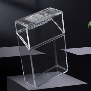 Erliao bán Hot Transparent Acrylic thuốc Lá Trường hợp nhựa hút phụ kiện nhựa hút hộp - Product Image 4