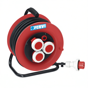 สายพ่วงอุตสาหกรรมเฟอร์วี 3 ช่องเสียบ ยาว 25 เมตร พร้อมหูหิ้ว สำหรับใช้ในโรงงาน - Product Image 2