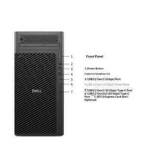 Dell Pro Max T2 FCT2250 Tower Workstation Computer, uitgerust met Intel U9-285K processor, DDR5 geheugen en <span class=keywords><strong>M</strong></span>.2 Solid-state Drive - Product Image 2