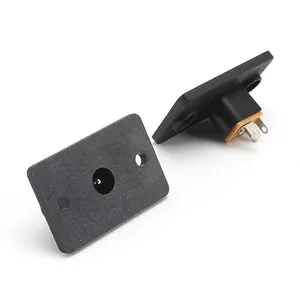 TUV AC Push Button Rocker Switch Kcd1 And 5.5MM 2.1MM 2.5MM Charger Connector Port Power Socket Female Adapter DC Jack Switches
