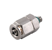 MPCS nouvel état pneumatique mâle droit connecteur de tuyau d'air raccord rapide raccord en acier inoxydable Restaurant imprimerie magasins