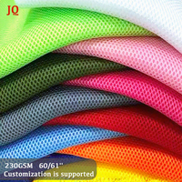Tissu en maille aérée 3D tissé 100 % polyester 300 GSM 150D teint pour chaussures/chaises de bureau/sièges de voiture/sacs