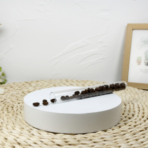 Vente en gros de tubes en verre DIY avec base en liège pour la décoration de fête à domicile - Product Image 2