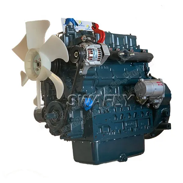 Motore diesel dell'escavatore Kubota V2403 V2403-M V2403-M-DI 36KW 2600RPM