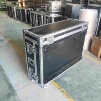 Flight Case de mixage audio DJ personnalisé pour MA OnPC et Command Wing Dual Flight Road Case avec support pour ordinateur portable