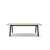 Table de réunion modulaire moderne Nouveau mobilier de bureau pour 6-8 personnes Nouveau bureau de conférence en bois à panneaux pour hôtels hôpitaux