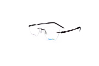 Superovo 2025 Gafas Ópticas de Lujo Unisex con Montura de Titanio sin Aro, Ligeras, Ovaladas, Doradas, Hechas a Mano, Diseño de Moda para Uso Diario