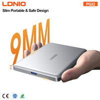 Cargador Portátil LDNIO PQ32 de 5000 mAh, Carga Inalámbrica Magnética de 15 W, Carga Rápida de 20 W, Ultra Delgado, Ligero, Precio de Fábrica