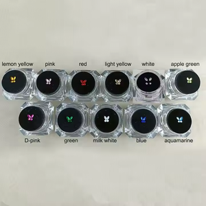 En stock Brillante Blanco Azul Verde <span class=keywords><strong>Rosa</strong></span> Rojo 2x4mm Diseño <span class=keywords><strong>de</strong></span> mariposa <span class=keywords><strong>Diamante</strong></span> <span class=keywords><strong>de</strong></span> imitación <span class=keywords><strong>Diamante</strong></span> Diente Gemas - Product Image 4