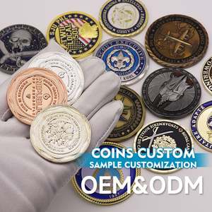 Moneda Conmemorativa Personalizada con Grabado 3D, Fabricada en China, Artesanía Metálica, Diseño Inspirado en la Antigua Roma - Product Image 3