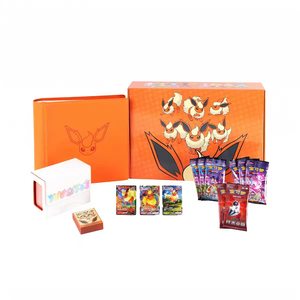 Venta al por Mayor de Cajas de Regalo de Cartas Coleccionables Pokémon PTCG 100% Originales de Japón, Edición Agua, Fuego y Trueno, Eevee Avanzado, Vmax, con Álbumes de Exhibición - Product Image 2