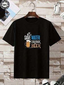 Collezione Estiva 2025: Nuovi Abiti Casual da <span class=keywords><strong>Uomo</strong></span> <span class=keywords><strong>Taglie</strong></span> Forti con Stampa Divertente Birra, in Tessuto Satinato Traspirante e ad Asciugatura Rapida - Product Image 3