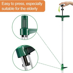 Estrattore di erbacce in metallo con manico lungo - Product Image 3