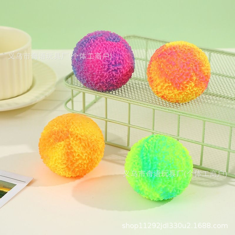 6cm-two-color grass ball-green