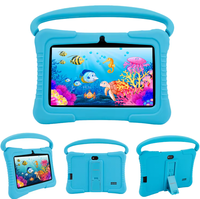 Tablette Android 7 pouces, tablette éducative avec verrouillage parental, écran HD protecteur des yeux, tablettes pour l'étude et l'apprentissage, gadgets