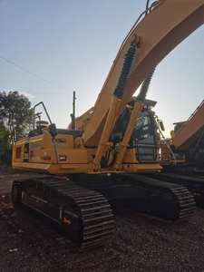 Pelleteuse hydraulique sur chenilles KOMATSU PC350-8 d'occasion de 35 tonnes fabriquée en ingénierie avec boîte de vitesses et moteur d'origine KOMATSU - Product Image 5