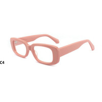 Monture de lunettes de qualité élégante à monture épaisse pouvant être associée à des verres en nylon CR39