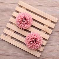 Têtes de fleurs de marguerite en soie faites à la main, 6 cm, imperméables, lavables, réutilisables, décoration florale pour mariages, maison, séances photo