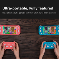 Pengontrol ringan 8BitDo, Gamepad fungsi Turbo untuk Nintendo Switch Raspberry Pi Android IOS IPadOS TVOS MacOS