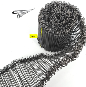 Vòng lặp Tie dây phụ kiện kim loại vật liệu xây dựng hệ thống phần cứng sắt mạ kẽm đôi vòng lặp Tie dây thép cây Tie dây - Product Image 1