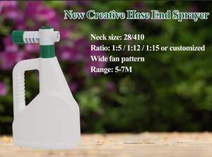 Pulvérisateur de jardin à embout de tuyau en plastique, 2L, haute pression, écologique, pour engrais, lutte antiparasitaire, désherbant et accessoires anti-mouches - Product Image 3