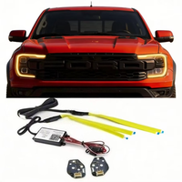 Module LED RGB pour feux de jour Ranger T9 Raptor, panneaux DRL, contrôle par application mobile Bluetooth, changement de couleur