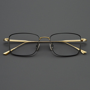 <strong>High</strong>-<strong>end</strong> Pure Titanium Factory Retro Business MenTitanium Metal <strong>Glasses</strong> <strong>Frame</strong> Myopia Men <strong>Glasses</strong> Optical <strong>Frames</strong> - Product Image 3