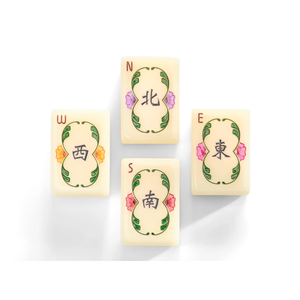 Tuiles de Mahjong <span class=keywords><strong>en</strong></span> Acrylique Sculptées Dorées Golden Harvest, Style Américain, Alternative Élégante aux Tuiles Oh My Mahjong - Product Image 4