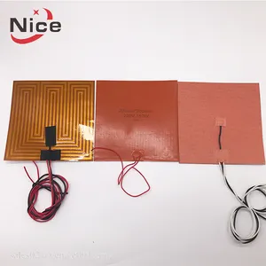 Flexibele Siliconen Verwarming Pad Met Type K Thermokoppel