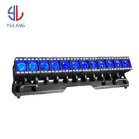 DMX 12x60w RGBW 4in1 Led Medusa lampu sorot bergerak 12 Led sorot kepala bergerak cuci Pixel Zoom matriks Bar cahaya konser panggung