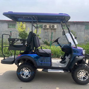 Nouveau design de voiturette de golf électrique 4 places, véhicule utilitaire routier, voiture de tourisme, buggy de golf électrique - Direct Usine - Product Image 5